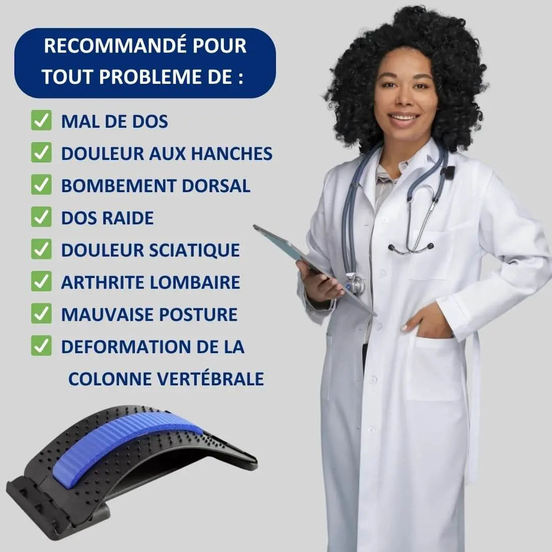 Civière Dorsale Spinelux™ Soulagement du mal de dos Belle Vie Market Belle Vie Market.