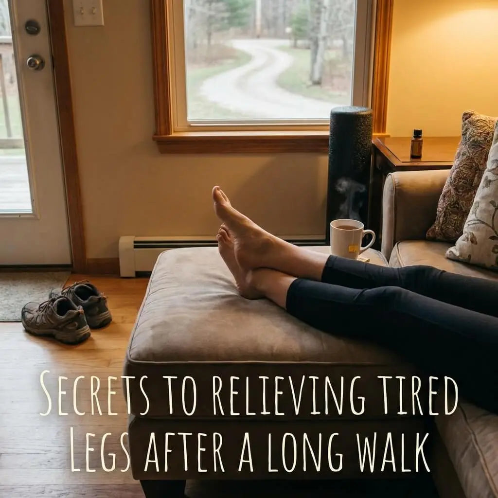 Les secrets pour soulager les jambes fatiguées après une longue marche à Paris Belle Vie Market