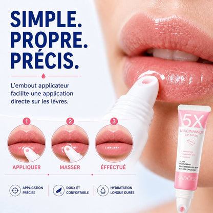 LÈVRES ROSES Bellevie™ - Masque Réparateur 5X Niacinamide Belle Vie Market Soulagement du mal dos en 5 minutes