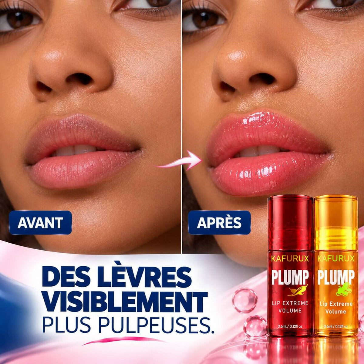 Lèvres Pulpeuses BelleVie™ - Gloss Repulpant Effet Volume 2pcs Belle Vie Market Soulagement du mal dos en 5 minutes