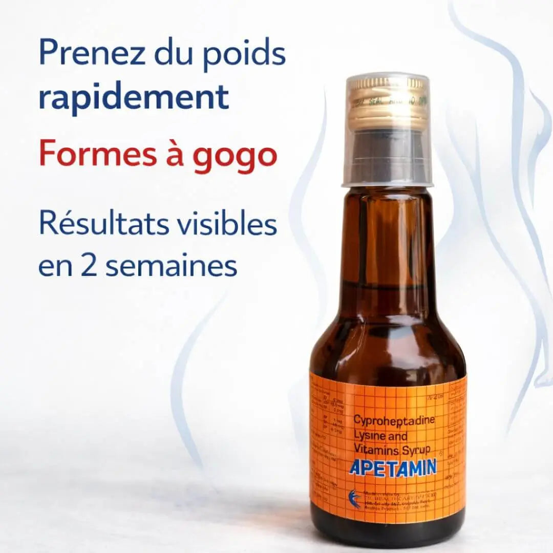 Sirop Apetamin Belle Vie Market Soulagement du mal dos en 5 minutes