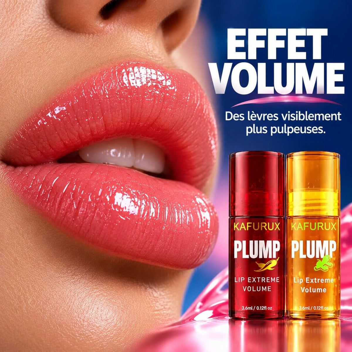 Lèvres Pulpeuses BelleVie™ - Gloss Repulpant Effet Volume 2pcs Belle Vie Market Soulagement du mal dos en 5 minutes