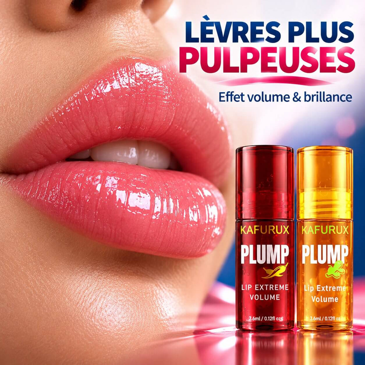 Lèvres Pulpeuses BelleVie™ - Gloss Repulpant Effet Volume 2pcs Belle Vie Market Soulagement du mal dos en 5 minutes