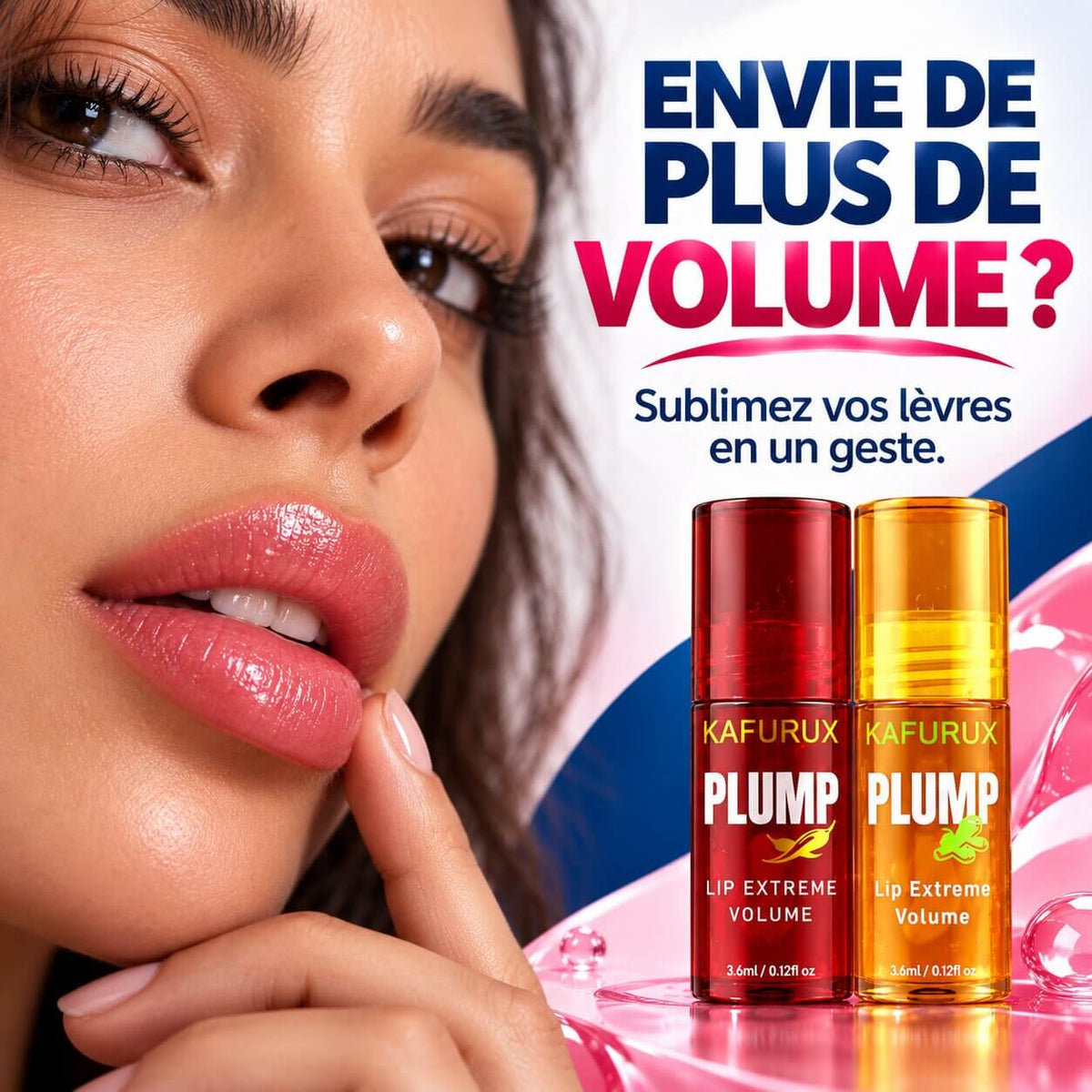 Lèvres Pulpeuses BelleVie™ - Gloss Repulpant Effet Volume 2pcs Belle Vie Market Soulagement du mal dos en 5 minutes
