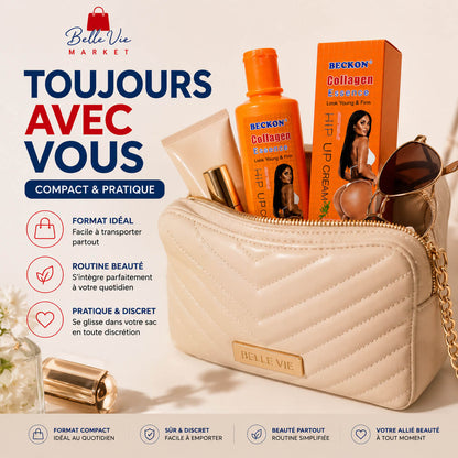 Crème Collagen Essence Bellevie™ – Grosses Fesses et Courbes