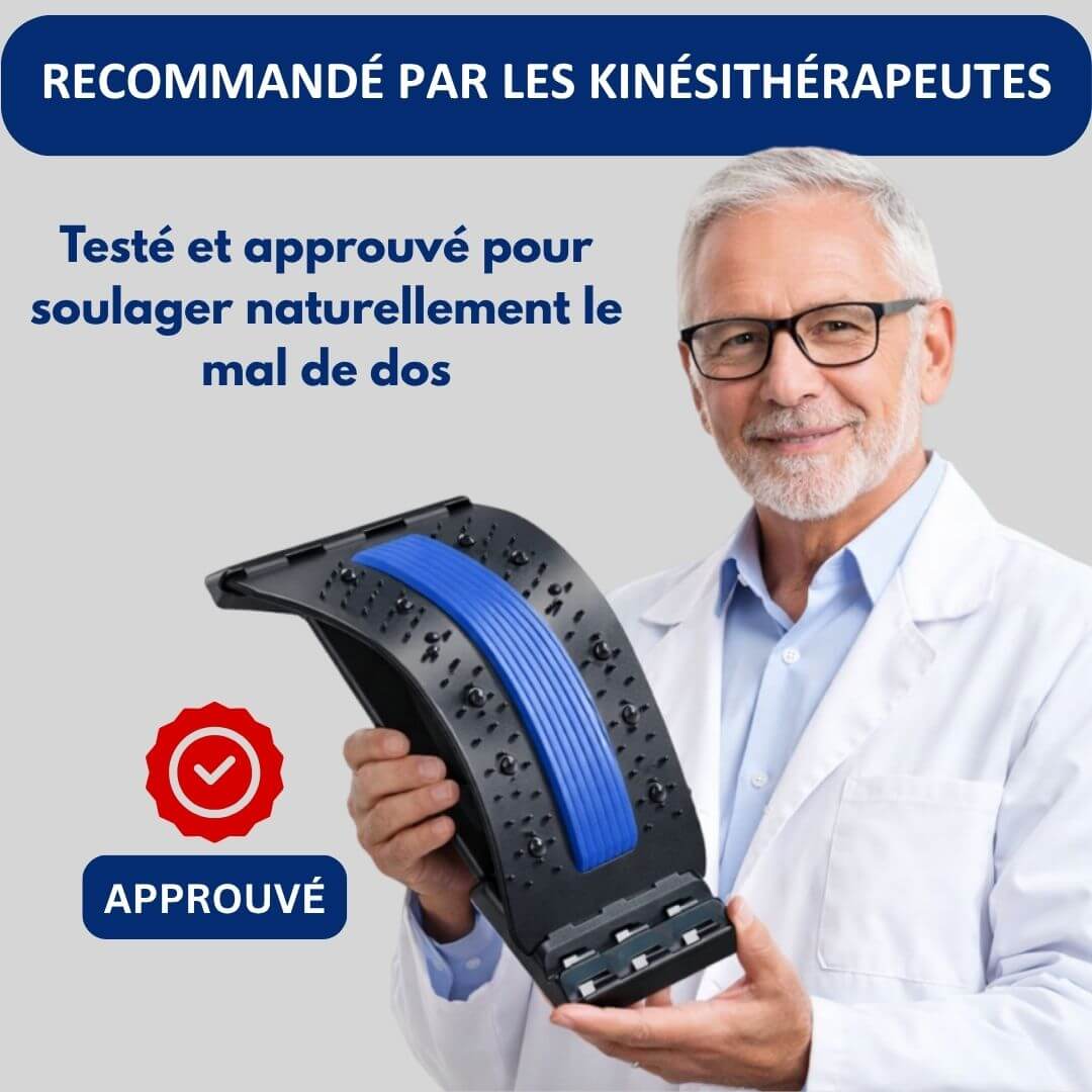 Civière Dorsale Spinelux™ - Soulage le mal de dos, les douleurs sciatiques et améliore votre posture