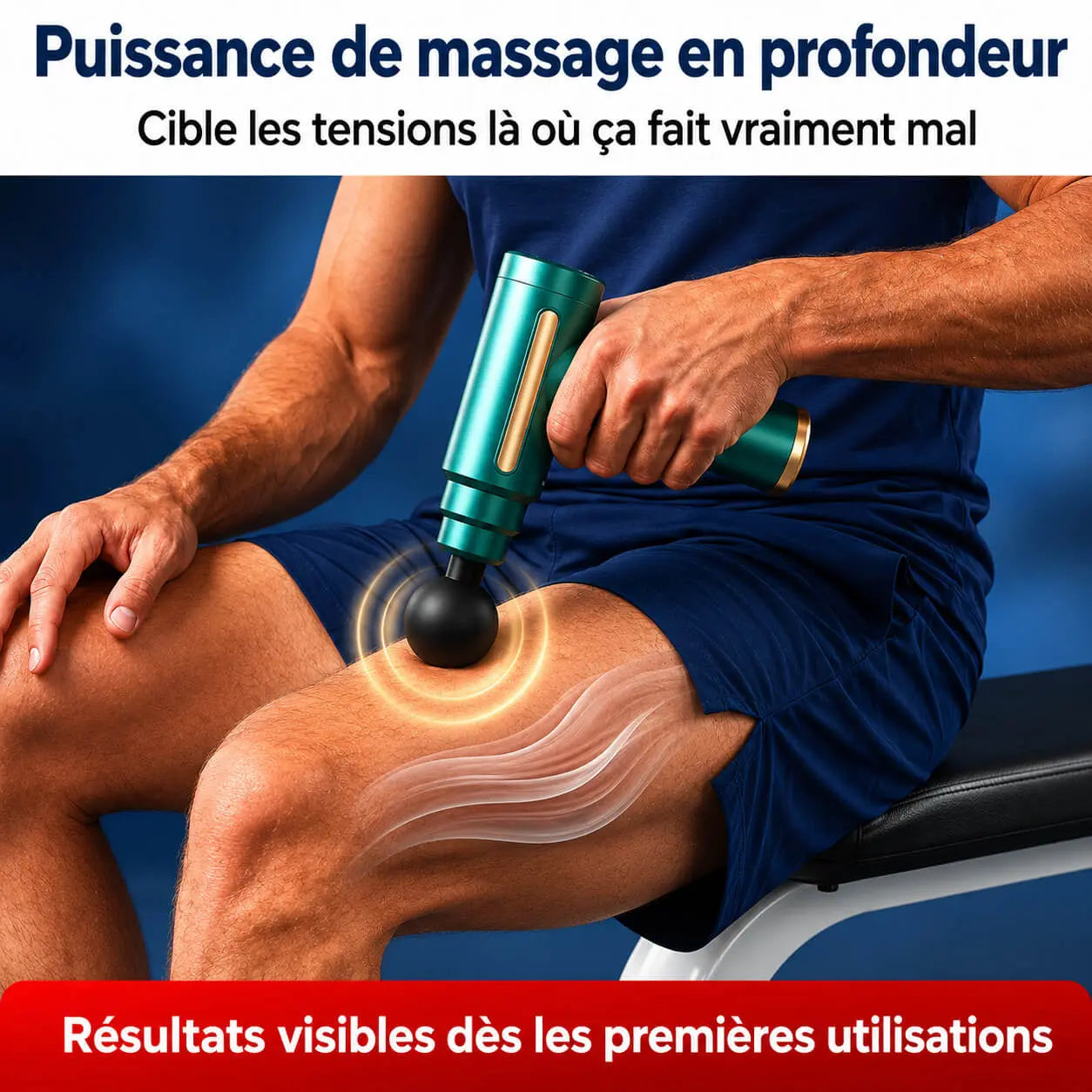 Pistolet de Massage Bellevie™ – Appareil de Massage Musculaire Profond Anti-Douleur Belle Vie Market