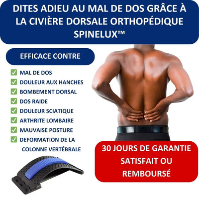Civière Dorsale Spinelux™ Soulagement du mal de dos Belle Vie Market
