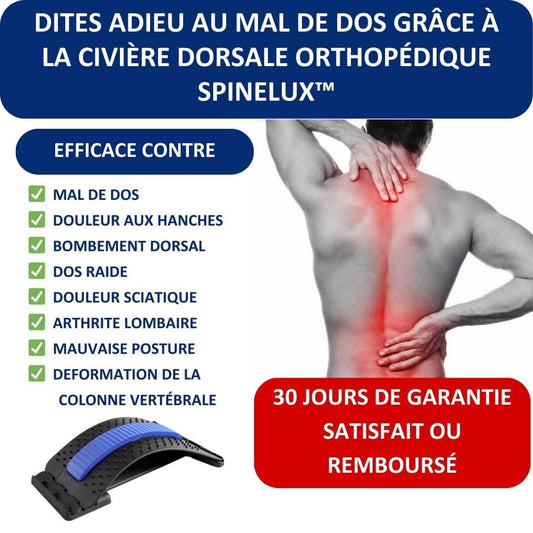 Civière Dorsale Spinelux™ Soulagement du mal de dos k Belle Vie Market