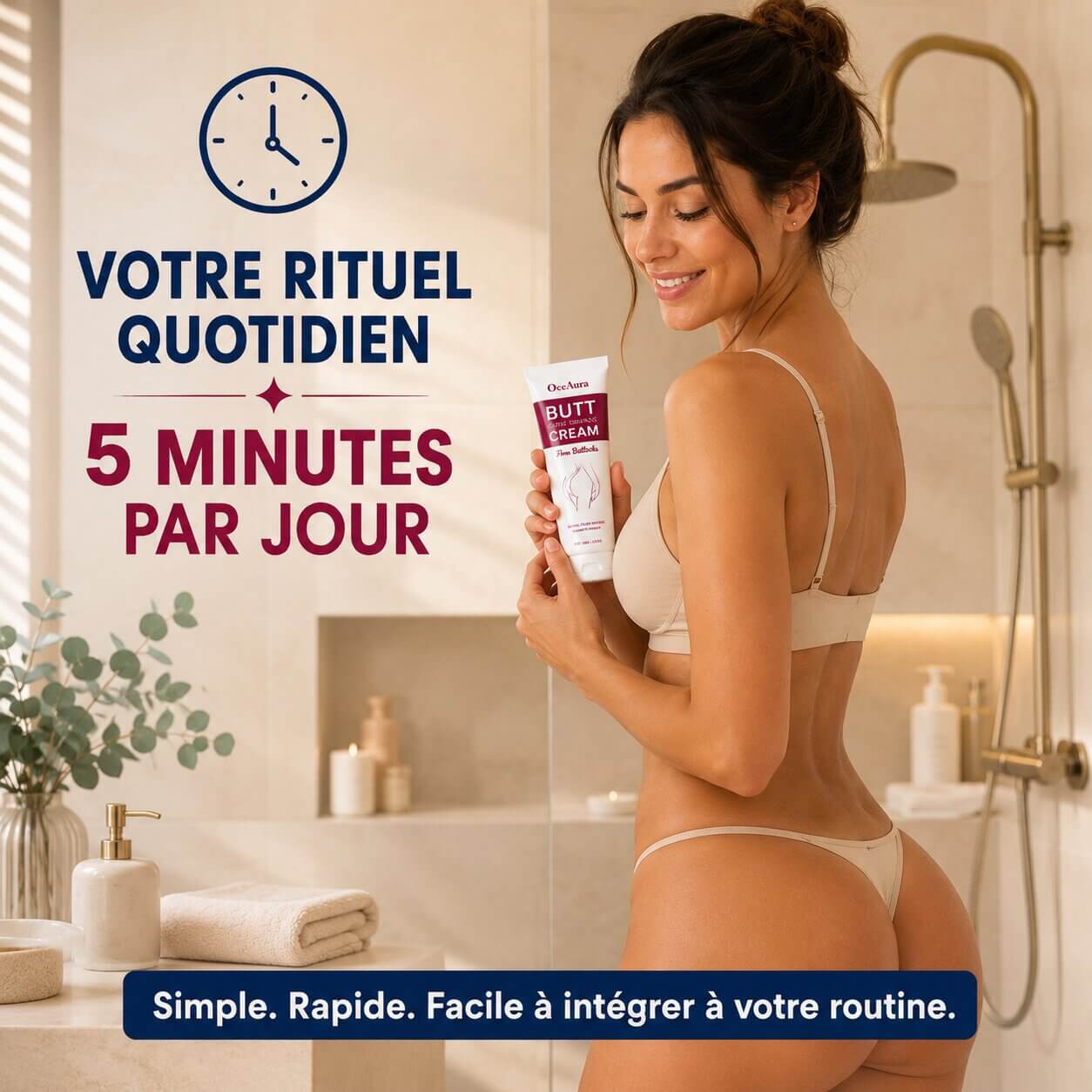 Crème Intensif Courbes & Fessier OceAura Bellevie™