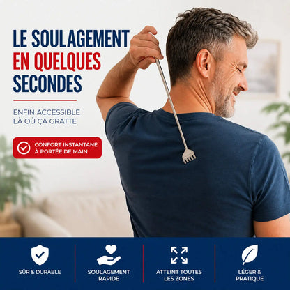 Gratte-dos télescopique Bellevie™ Belle Vie Market Soulagement du mal dos en 5 minutes