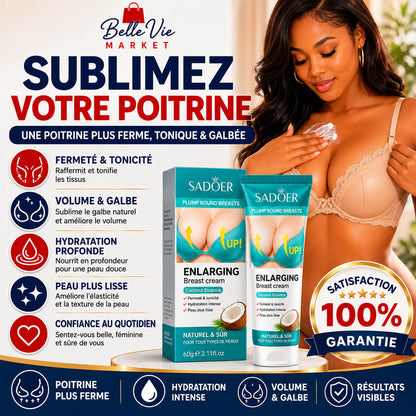 Crème Seins Sublimes Bellevie™ pour des seins plus fermes, galbés et embellis Belle Vie Market Soulagement du mal dos en 5 minutes