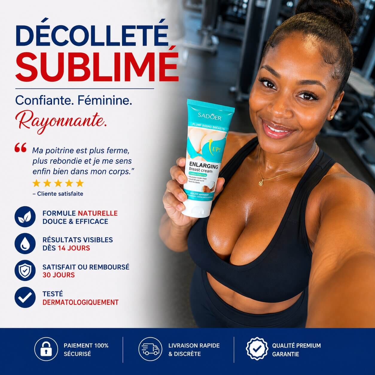 Crème Seins Sublimes Bellevie™ – Raffermissement, Seins Galbés & Décolleté Sublimé Belle Vie Market Soulagement du mal dos en 5 minutes