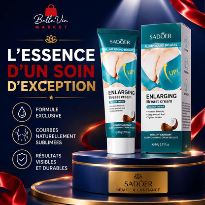 Crème Seins Sublimes Bellevie™ pour des seins plus fermes, galbés et embellis Belle Vie Market Soulagement du mal dos en 5 minutes