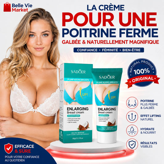 Crème Seins Sublimes Bellevie™ – Raffermissement, Seins Galbés & Décolleté Sublimé Belle Vie Market Soulagement du mal dos en 5 minutes